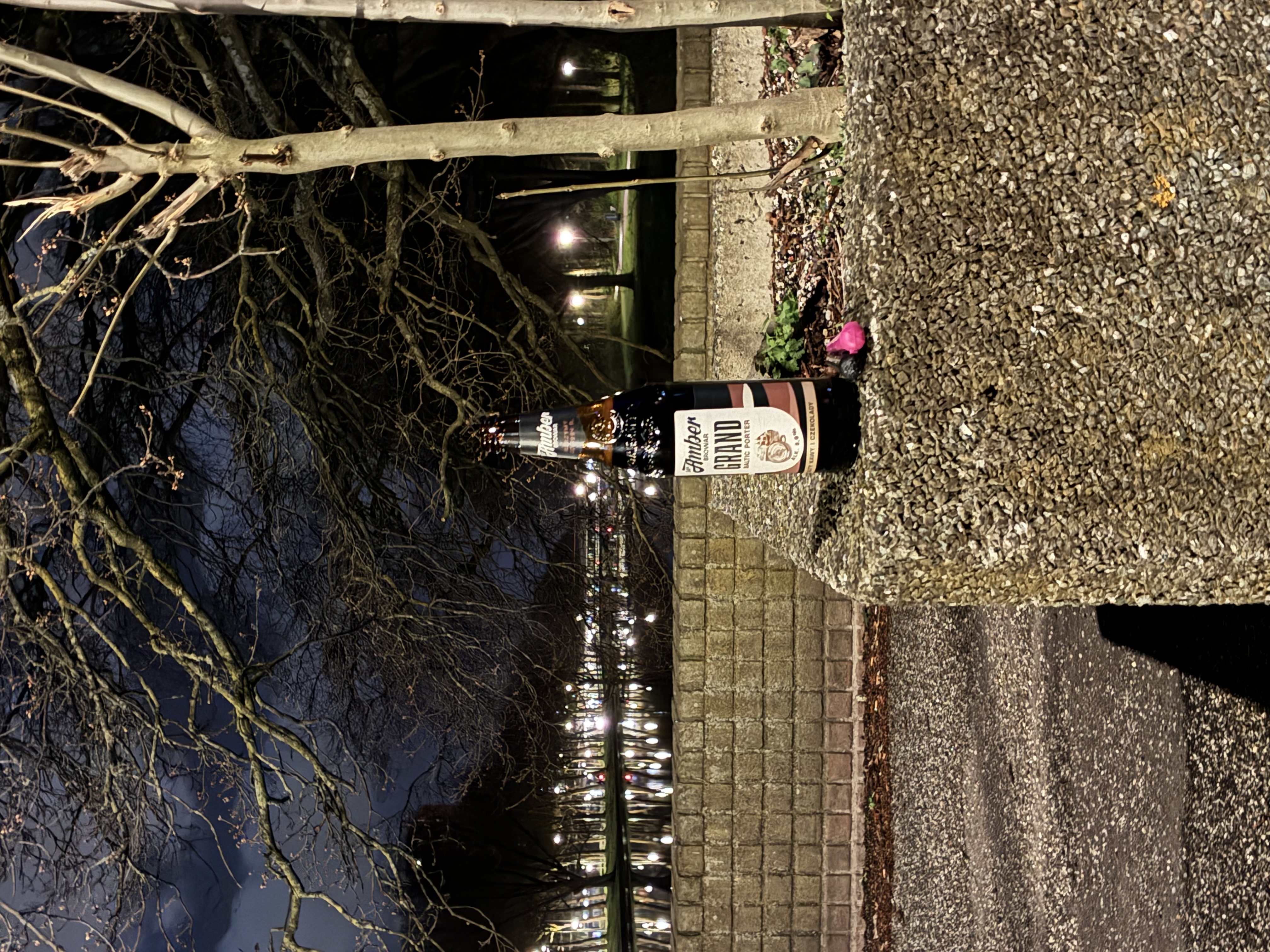 May this beer which is chilled to perfection in this cold Amsterdam night and these joints which I rolled but didn’t have the chance to finish because I’m already stoned as fuck bring happiness to whoever finds them.